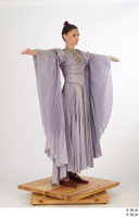  Photos Woman in Historical Dress 24 16th century Grey dress Historical Clothing t poses whole body 0007.jpg